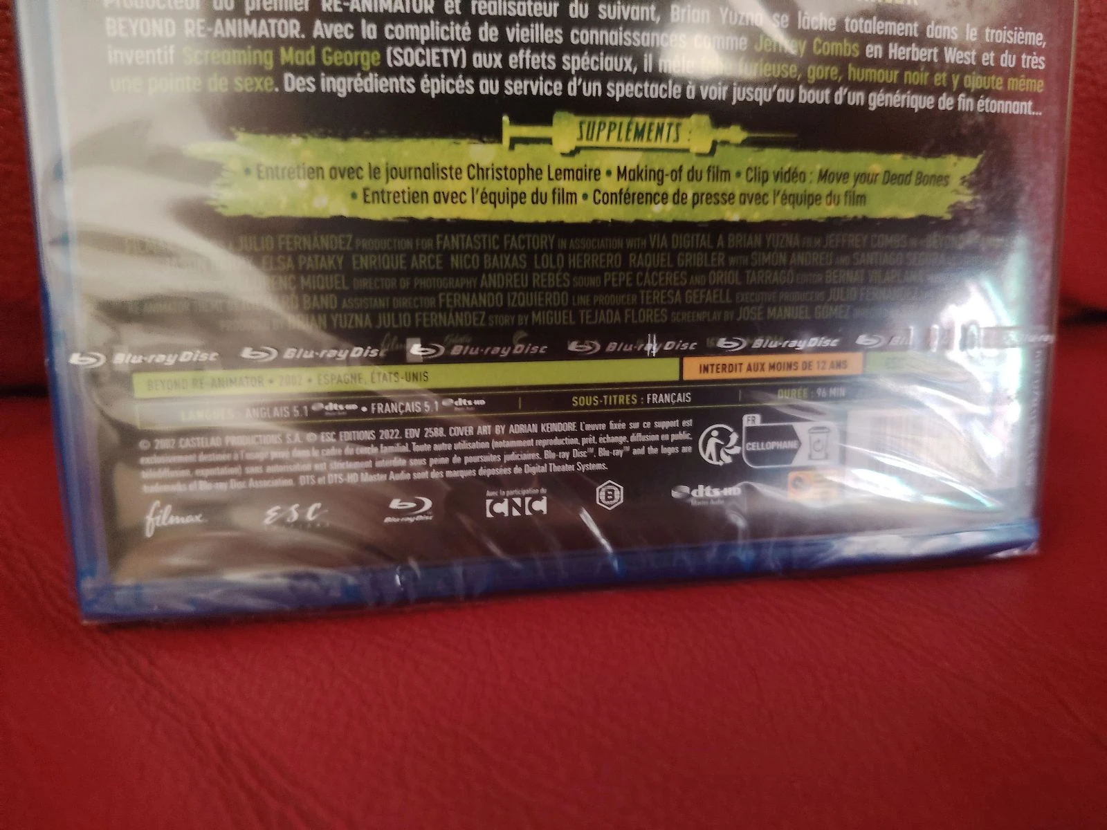 Re-animator beyond blu ray zeldzaam – photo 3